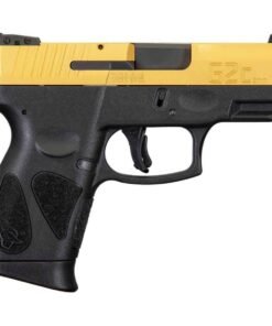 Taurus G2C 9mm Luger 3.25in Gold PVD Pistol - 12+1 Rounds