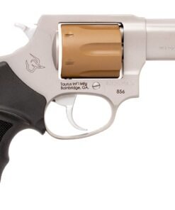 Taurus Model 856 38 Special Revolver with Stainless Finish and Brown Cylinder