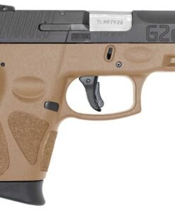 Taurus G3c 9mm Compact Striker-Fired Pistol w/ Stainless Slide and Two 12-Round Magazines