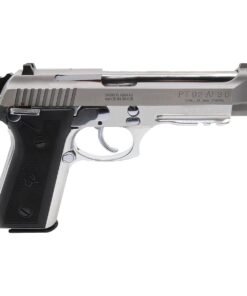 Taurus PT92 9mm Luger 5in Stainless Steel Pistol - 17+1 Rounds