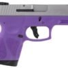 Taurus G2S 9mm Luger 3.26in Stainless/Dark Purple Pistol - 7+1 Rounds 2 Taurus G2S