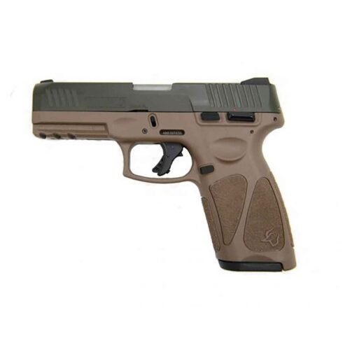 taurus g3 9mm luger 4in od green cerakote pistol 171 rounds 1791561 1